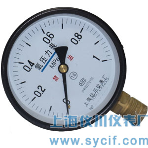 <b>氧壓力表</b>|YO-100