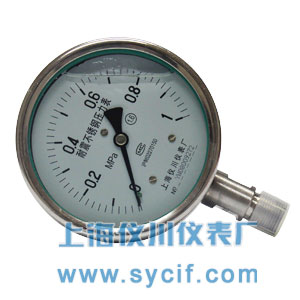 <b>全不銹鋼耐震壓力表</b>|Y-100BF
